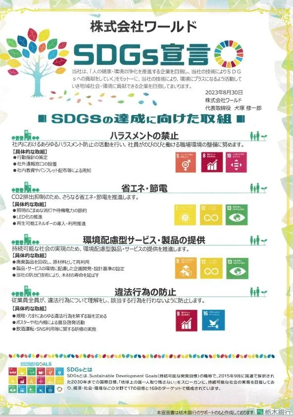 【SDGs宣言】カビバスターズ東京