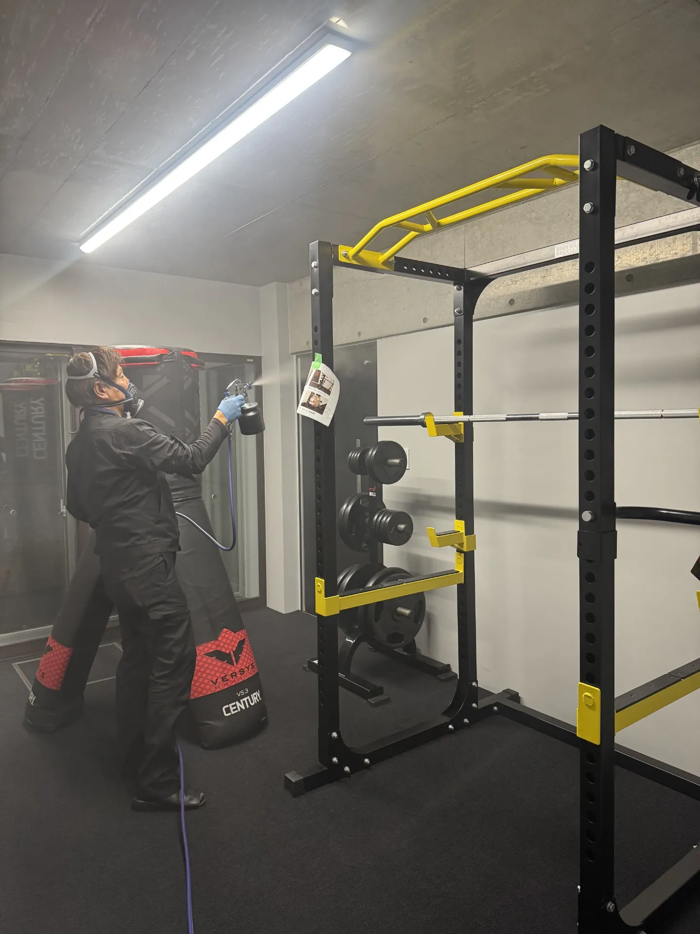 作業風景②ジム