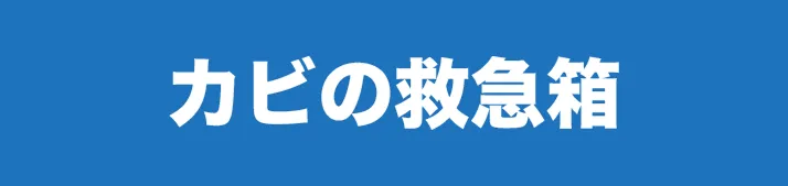 カビの救急箱