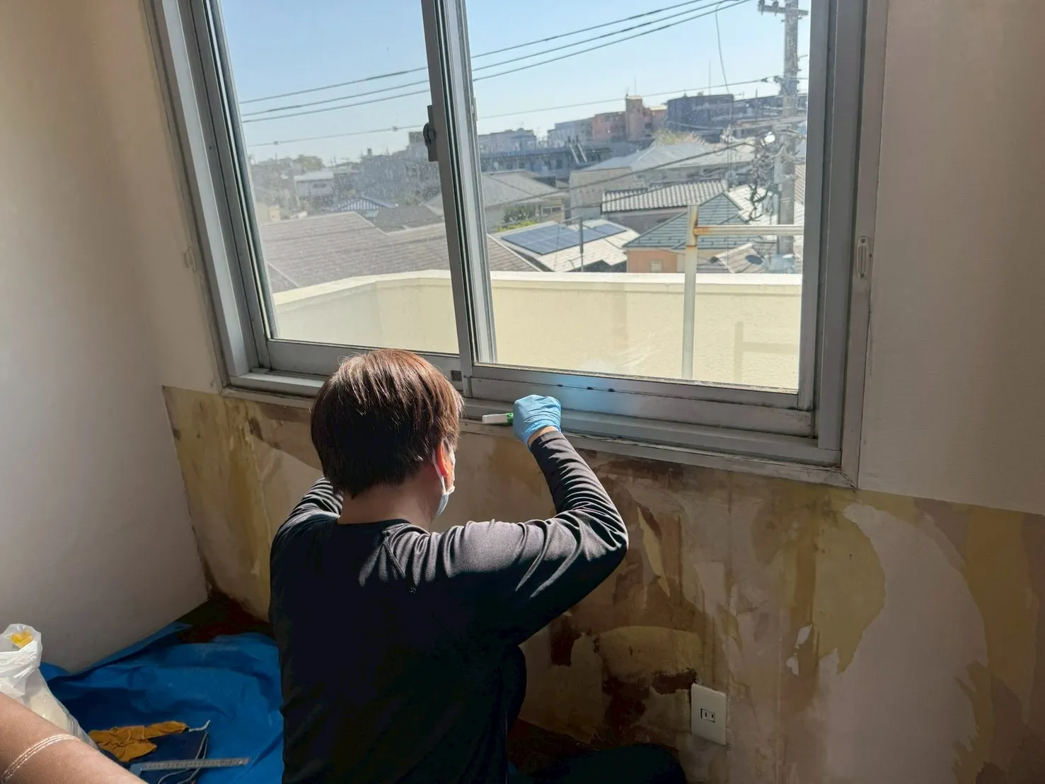 【東京都世田谷区砧】マンション｜含水率検査・除カビ処理